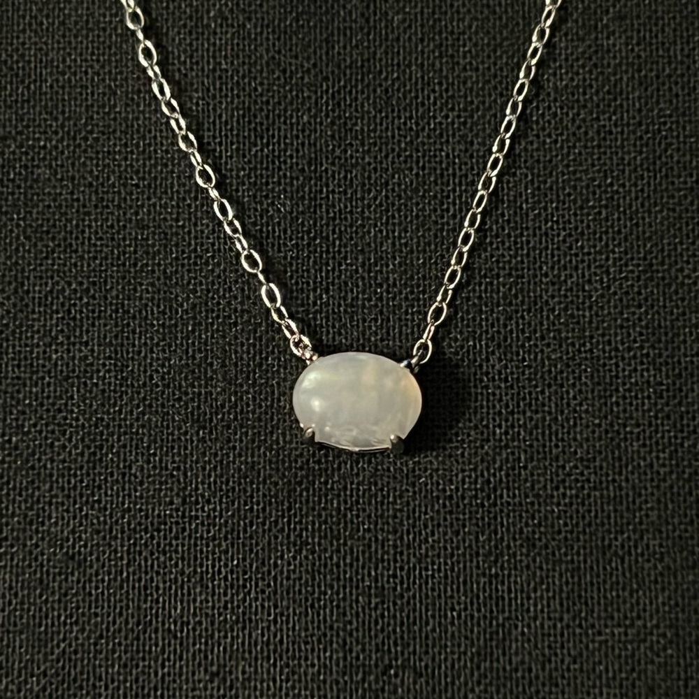 Sterling Moonstone Necklace